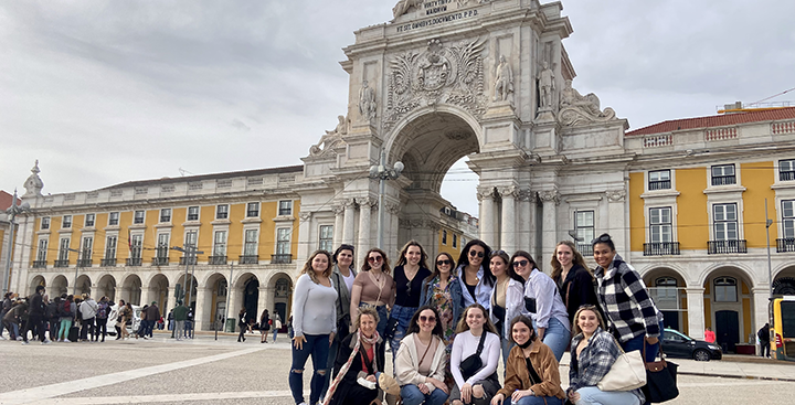 Ƶ students study away in Portugal
