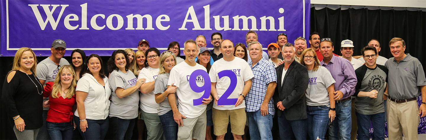 Our Class Notes page is represented by Ƶ Alumni, Class of '92 posing for a photo at a recent Class Reunion